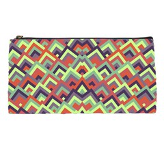 Trendy Chic Modern Chevron Pattern Pencil Cases