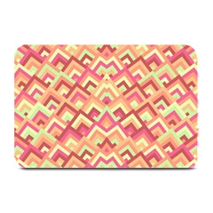 Trendy Chic Modern Chevron Pattern Plate Mats by GardenOfOphir