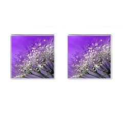 Dandelion 2015 0706 Cufflinks (square) by JAMFoto