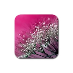 Dandelion 2015 0709 Rubber Square Coaster (4 Pack)  by JAMFoto