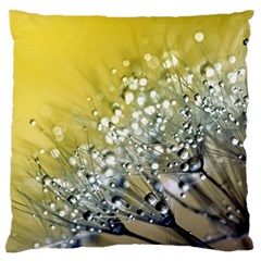 Dandelion 2015 0713 Large Flano Cushion Cases (one Side)  by JAMFoto