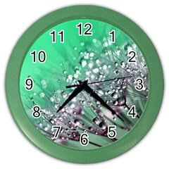 Dandelion 2015 0718 Color Wall Clocks by JAMFoto