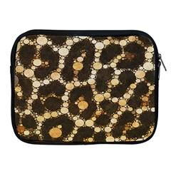 Brown Cheetah Abstract Pattern  Apple Ipad 2/3/4 Zipper Cases by OCDesignss