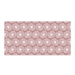 Gerbera Daisy Vector Tile Pattern Satin Wrap by GardenOfOphir