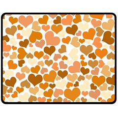 Heart 2014 0903 Double Sided Fleece Blanket (medium) 