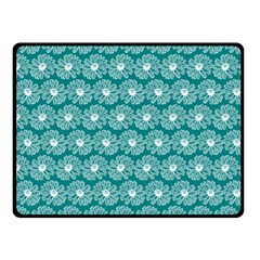 Gerbera Daisy Vector Tile Pattern Double Sided Fleece Blanket (small) 