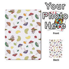 Mushrooms Pattern Multi-purpose Cards (rectangle)  by Famous