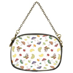 Mushrooms Pattern Chain Purses (two Sides) 