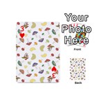 Mushrooms Pattern Playing Cards 54 (Mini)  Front - Heart3