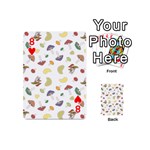 Mushrooms Pattern Playing Cards 54 (Mini)  Front - Heart8