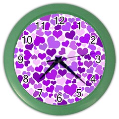 Heart 2014 0928 Color Wall Clocks by JAMFoto