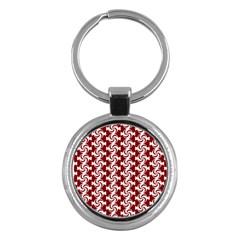 Candy Illustration Pattern Key Chains (round)  by GardenOfOphir