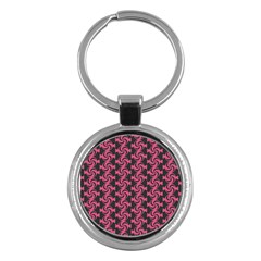 Candy Illustration Pattern Key Chains (round)  by GardenOfOphir