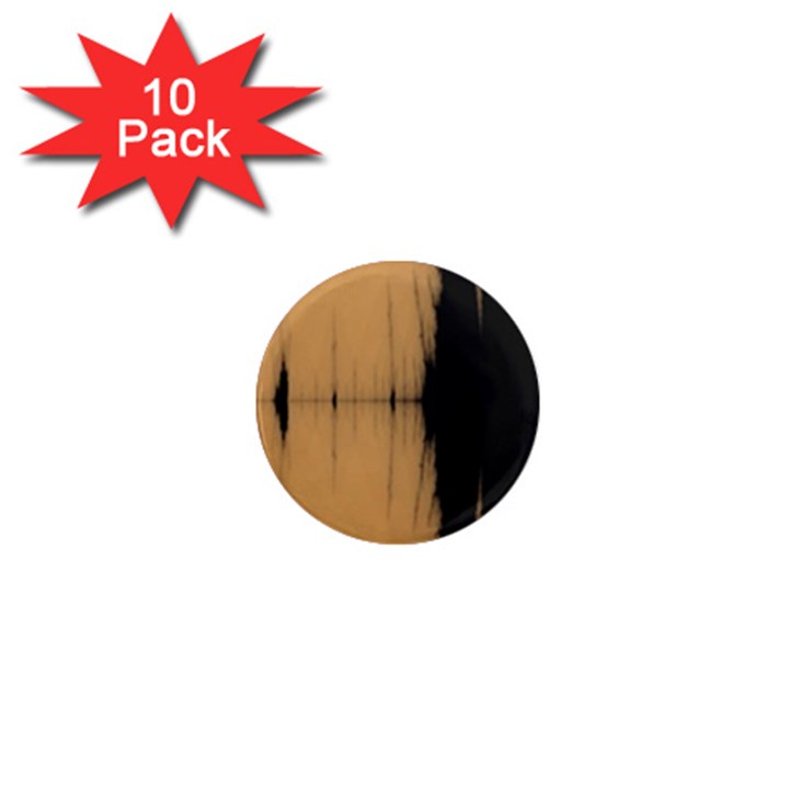 Sunset Black 1  Mini Magnet (10 pack) 