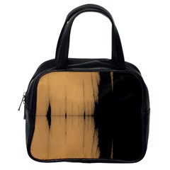 Sunset Black Classic Handbags (one Side) by digitaldivadesigns