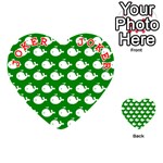 Cute Whale Illustration Pattern Playing Cards 54 (Heart)  Front - Joker2