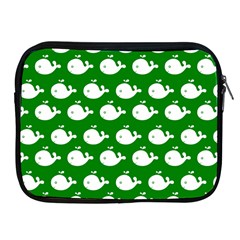 Cute Whale Illustration Pattern Apple Ipad 2/3/4 Zipper Cases by GardenOfOphir