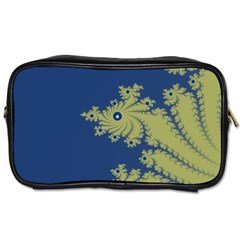 Blue And Green Design Toiletries Bags