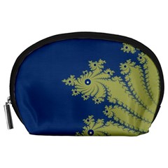 Blue And Green Design Accessory Pouches (large)  by digitaldivadesigns