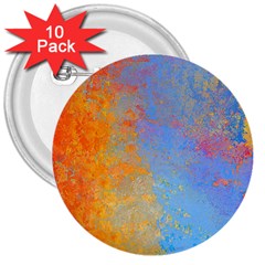 Hot And Cold 3  Buttons (10 Pack)  by digitaldivadesigns