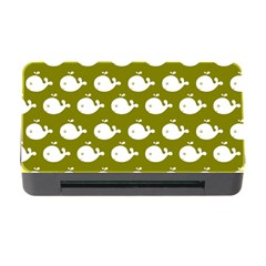 Cute Whale Illustration Pattern Memory Card Reader With Cf