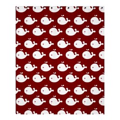 Cute Whale Illustration Pattern Shower Curtain 60  X 72  (medium)  by GardenOfOphir