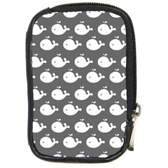 Cute Whale Illustration Pattern Compact Camera Cases by GardenOfOphir