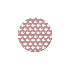 Cute Whale Illustration Pattern Golf Ball Marker (10 Pack) by GardenOfOphir