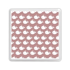 Cute Whale Illustration Pattern Memory Card Reader (square)  by GardenOfOphir