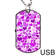 Heart 2014 0929 Dog Tag Usb Flash (one Side) by JAMFoto