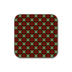 Cute Pattern Gifts Rubber Coaster (Square) 