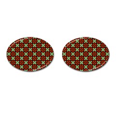 Cute Pattern Gifts Cufflinks (Oval)