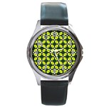 Cute Pattern Gifts Round Metal Watches Front