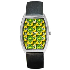 Cute Pattern Gifts Barrel Metal Watches by GardenOfOphir