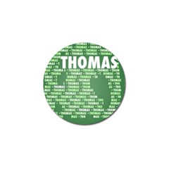 Thomas Golf Ball Marker