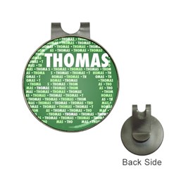 Thomas Hat Clips with Golf Markers