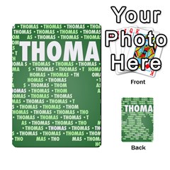 Thomas Multi-purpose Cards (Rectangle) 