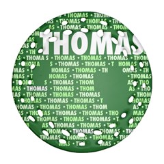 Thomas Ornament (Round Filigree) 