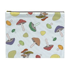 Mushrooms Pattern 02 Cosmetic Bag (xl) by Famous