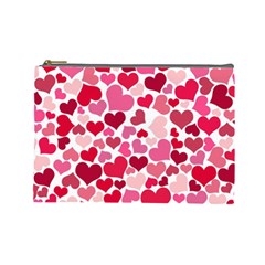 Heart 2014 0934 Cosmetic Bag (large)  by JAMFoto