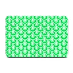 Awesome Retro Pattern Green Small Doormat 