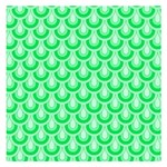Awesome Retro Pattern Green Small Memo Pads 3.75 x3.75  Memopad