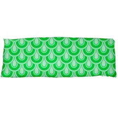 Awesome Retro Pattern Green Body Pillow Cases (Dakimakura) 