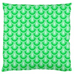 Awesome Retro Pattern Green Standard Flano Cushion Cases (One Side) 