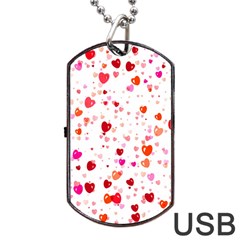 Heart 2014 0602 Dog Tag Usb Flash (two Sides)  by JAMFoto