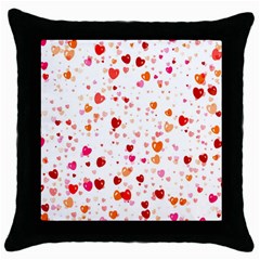 Heart 2014 0603 Throw Pillow Cases (Black)