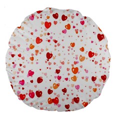 Heart 2014 0603 Large 18  Premium Round Cushions