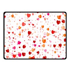 Heart 2014 0603 Double Sided Fleece Blanket (Small) 