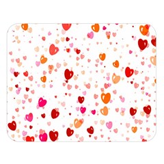 Heart 2014 0603 Double Sided Flano Blanket (Large) 