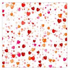 Heart 2014 0603 Large Satin Scarf (Square)